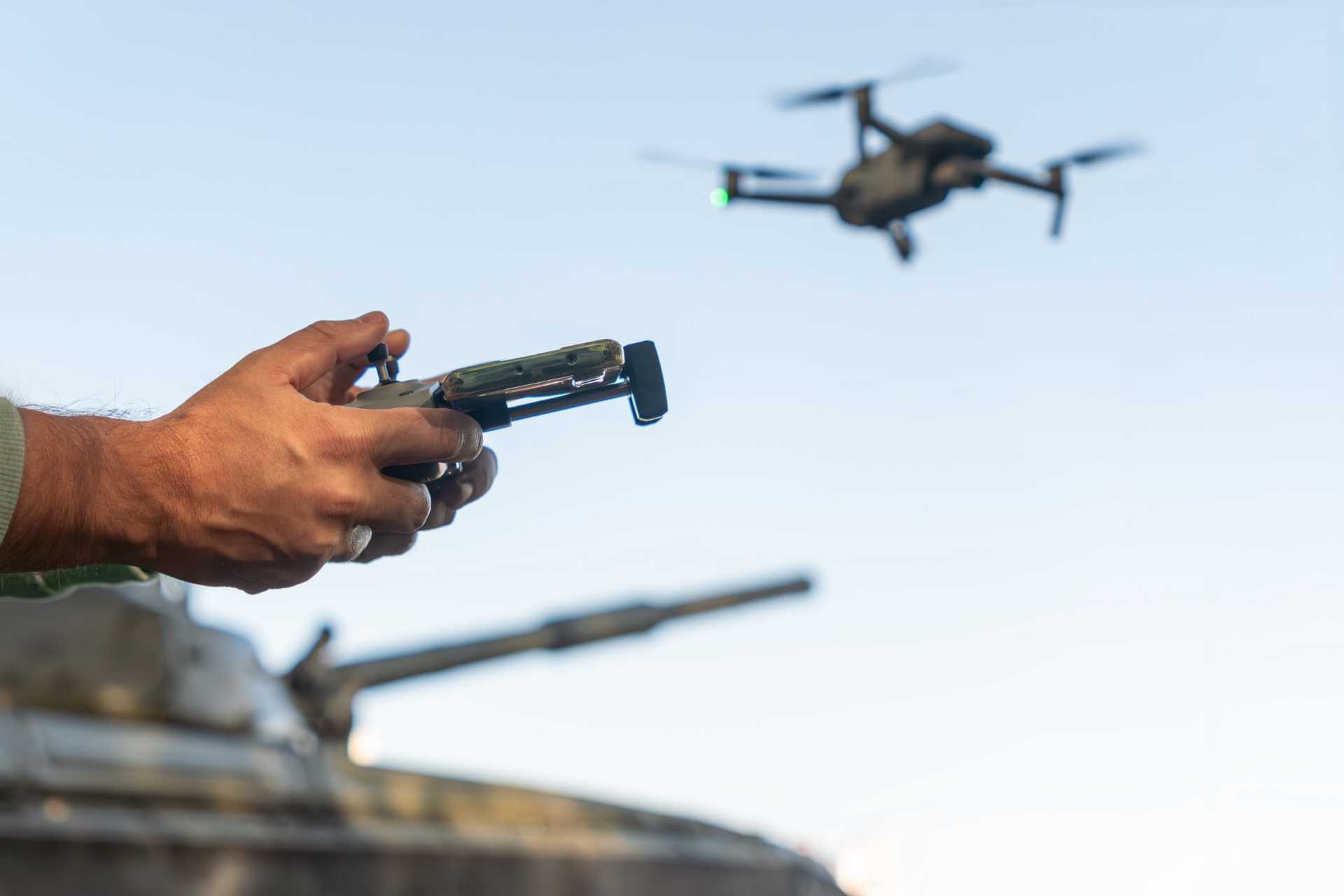 Drone used for military operations